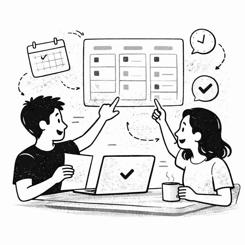 Plan work clearly